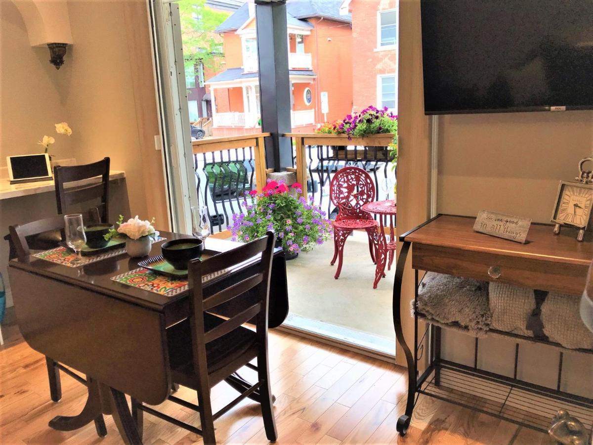 Ottawa Downtown Executive Apartment Retreat With Private Balcony Near Bank Street - Sleep Max 2 Экстерьер фото