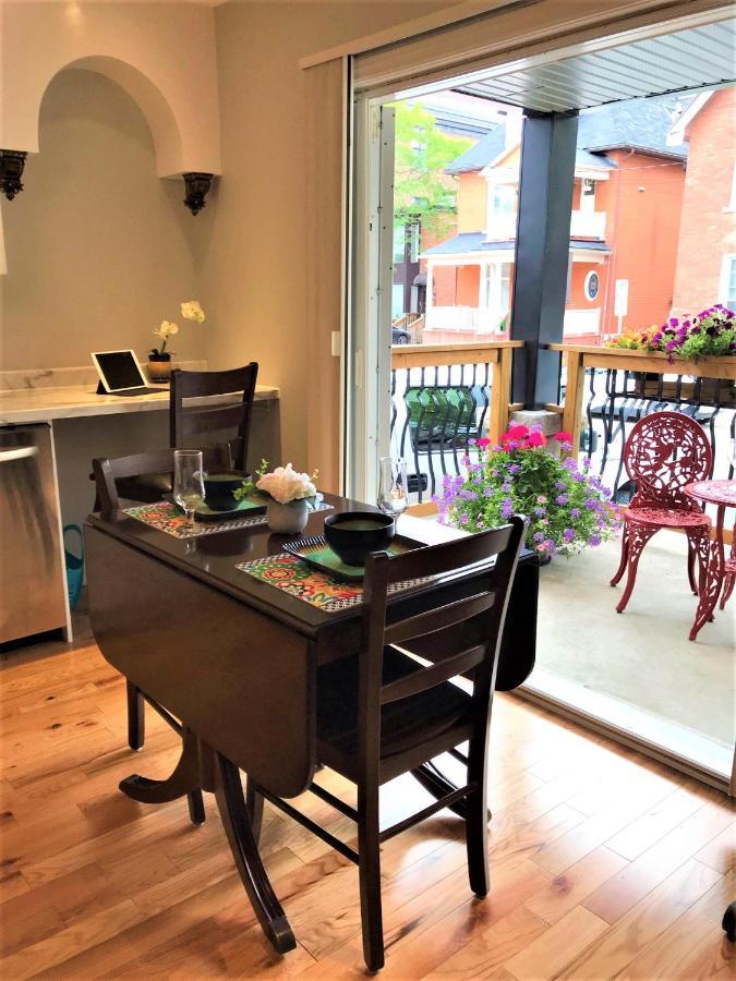 Ottawa Downtown Executive Apartment Retreat With Private Balcony Near Bank Street - Sleep Max 2 Экстерьер фото